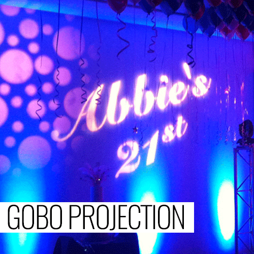 Gobo-Projection