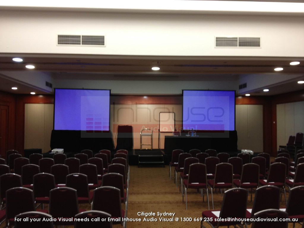 Citigate Sydney Ballroom Audio Visual Hire