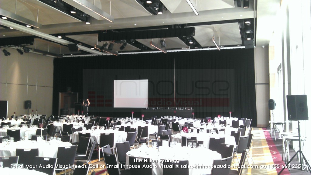 Hilton Hotel Sydney Audio Visual Hire