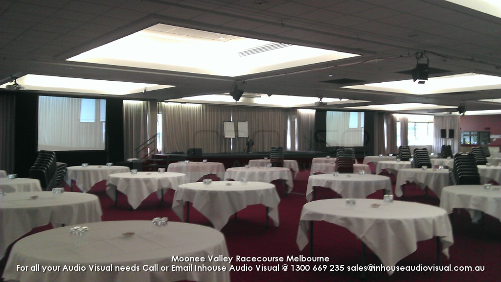 Moonee Valley Race Course Audio Visual Hire