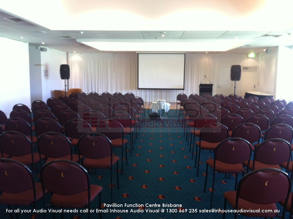 Pavillion Funcion Centre Brisbane Audio Visual Hire