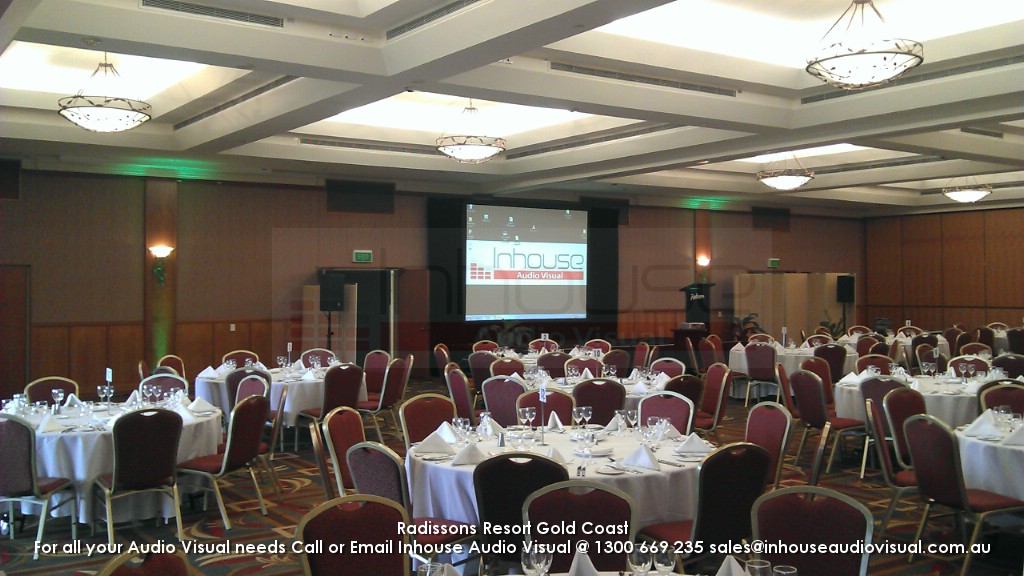 Radissons Resort Gold Coast Audio Visual Hire