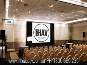 Bayview Boulevard Projection Screen Hire