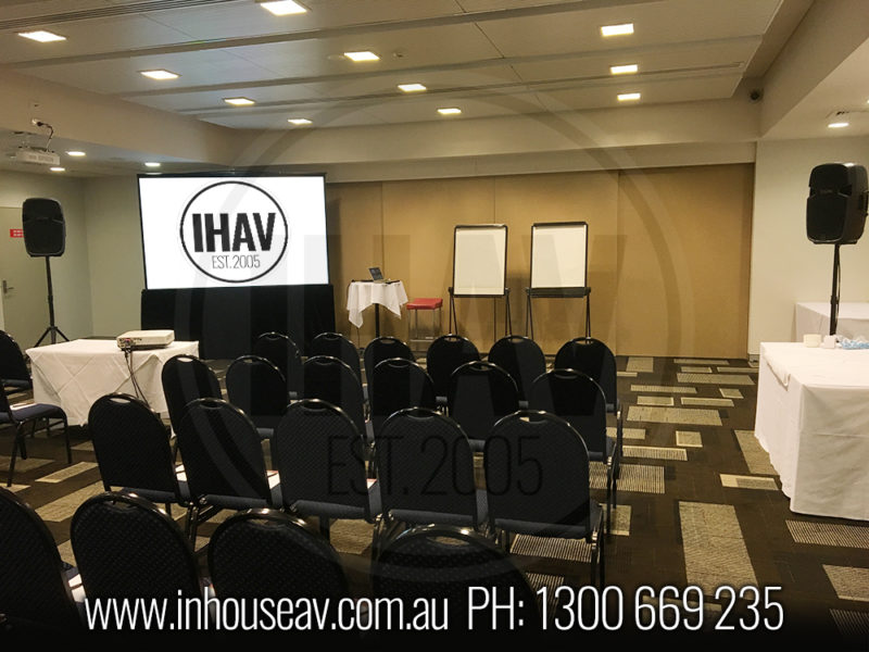 Colmslie Hotel Brisbane Projection Screen Hire Brisbane AV Hire