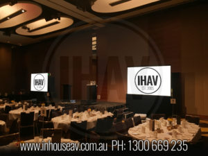 Hilton Brisbane Projection Screen Hire