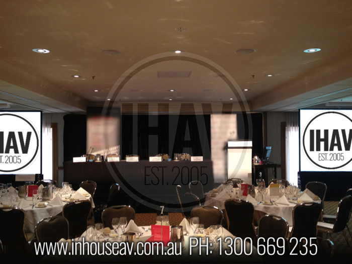 Hyatt Hotel Canberra Inhouse Audio Visual