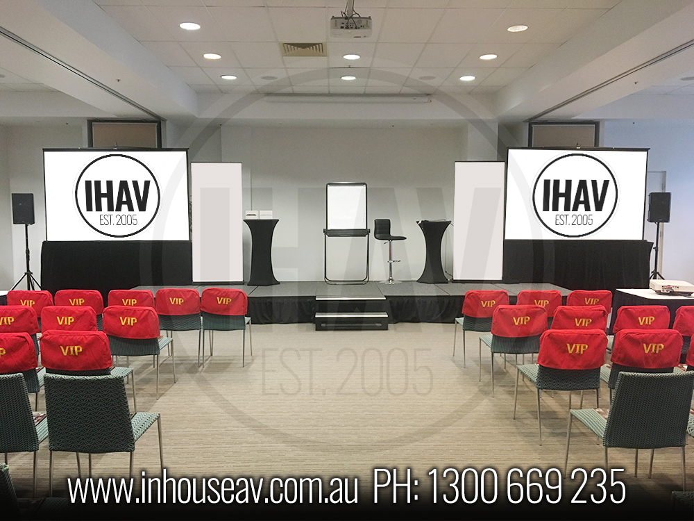Mantra Mooloolaba Projection Screen Hire