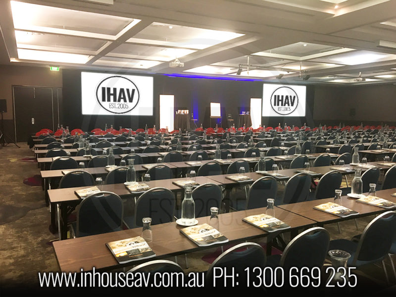 Mercure Brisbane Projection Screen Hire AV Rentals