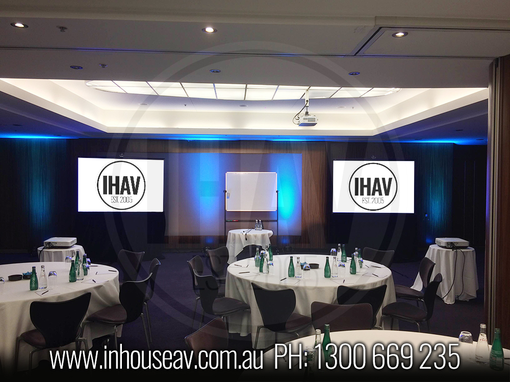 Pullman Quay Grand Sydney Harbour Projection Screen Hire