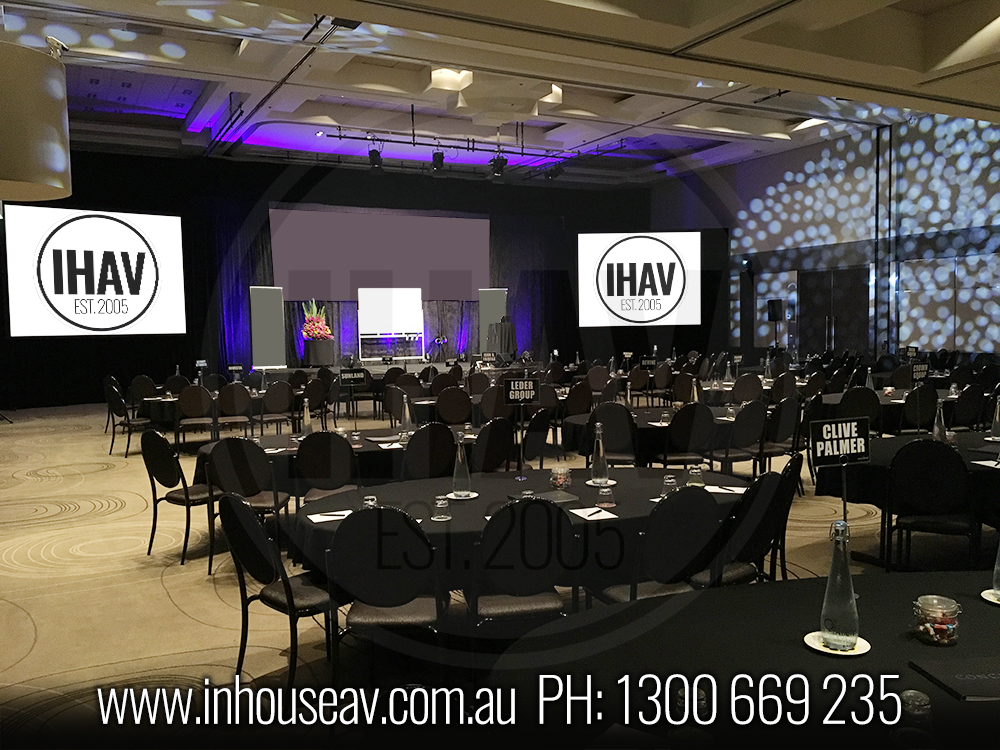 QT Gold Coast Projection Screen Hire