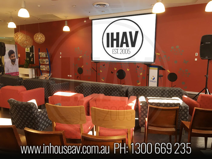 Sanofi Brisbane Projector Hire Brisbane Audio Visual Hire