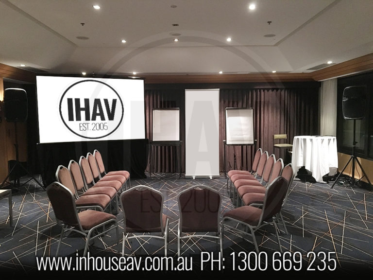 Sofitel Brisbane Concorde Room Brisbane Projection Screen Hire