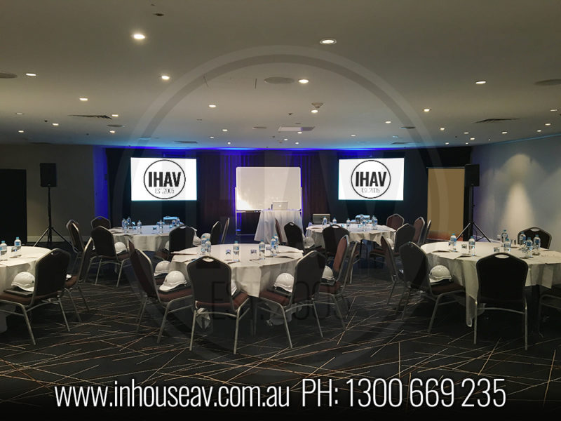 Sofitel Brisbane Projection Screen Hire Brisbane Audio Visual Hire