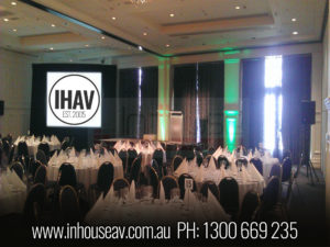 Stamford Plaza Adelaide Projection Screen Hire