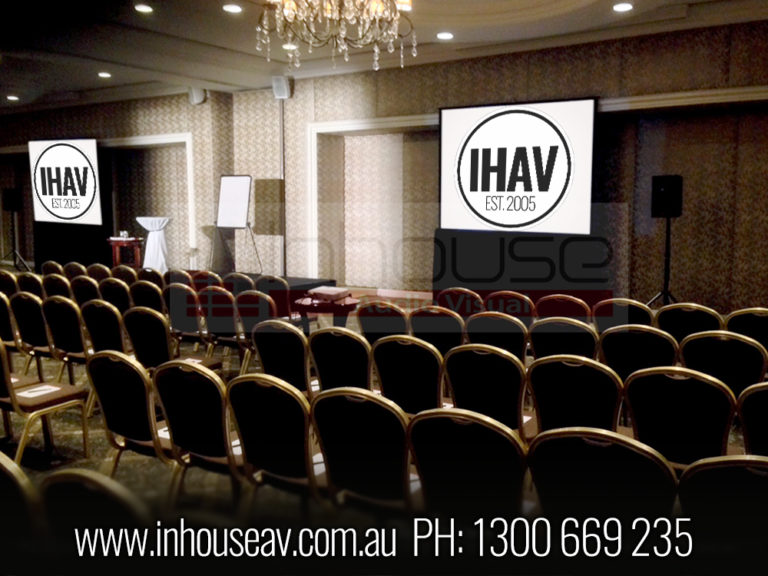Stamford Plaza Brisbane Projection Screen Hire Brisbane AV Rentals
