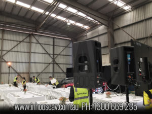 Sydney Airport Hanger Audio Hire