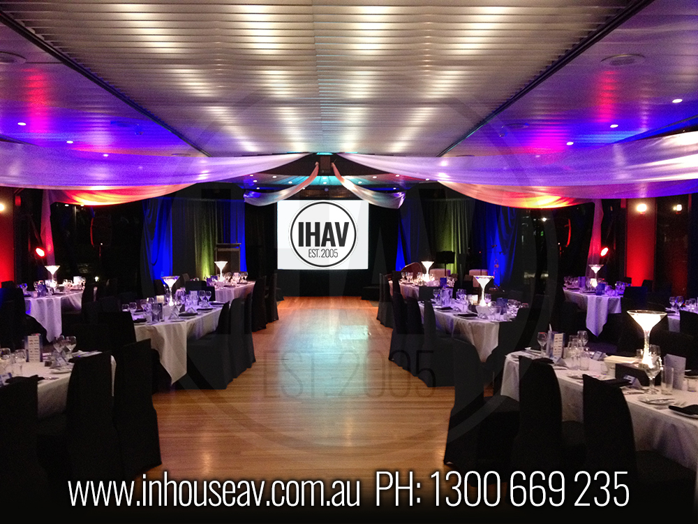Sydney Starship Darling Harbour Projection Screen Hire