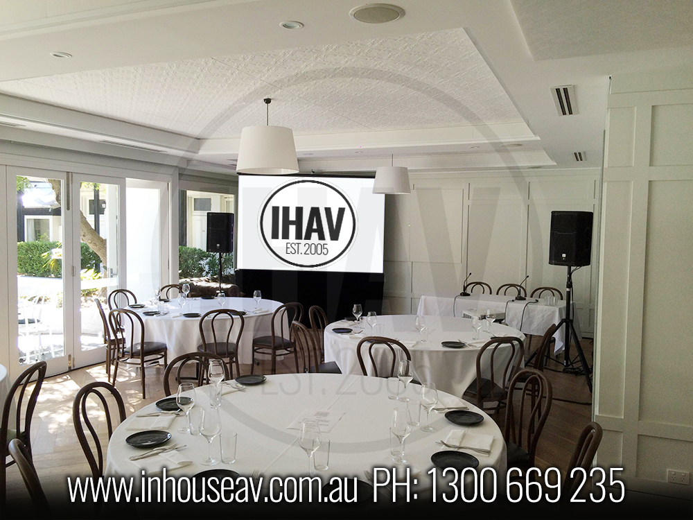 Hughenden Boutique Hotel Audio Visual Hire