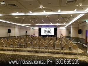 Sydney Boulevard Hotel Projection Screen Hire