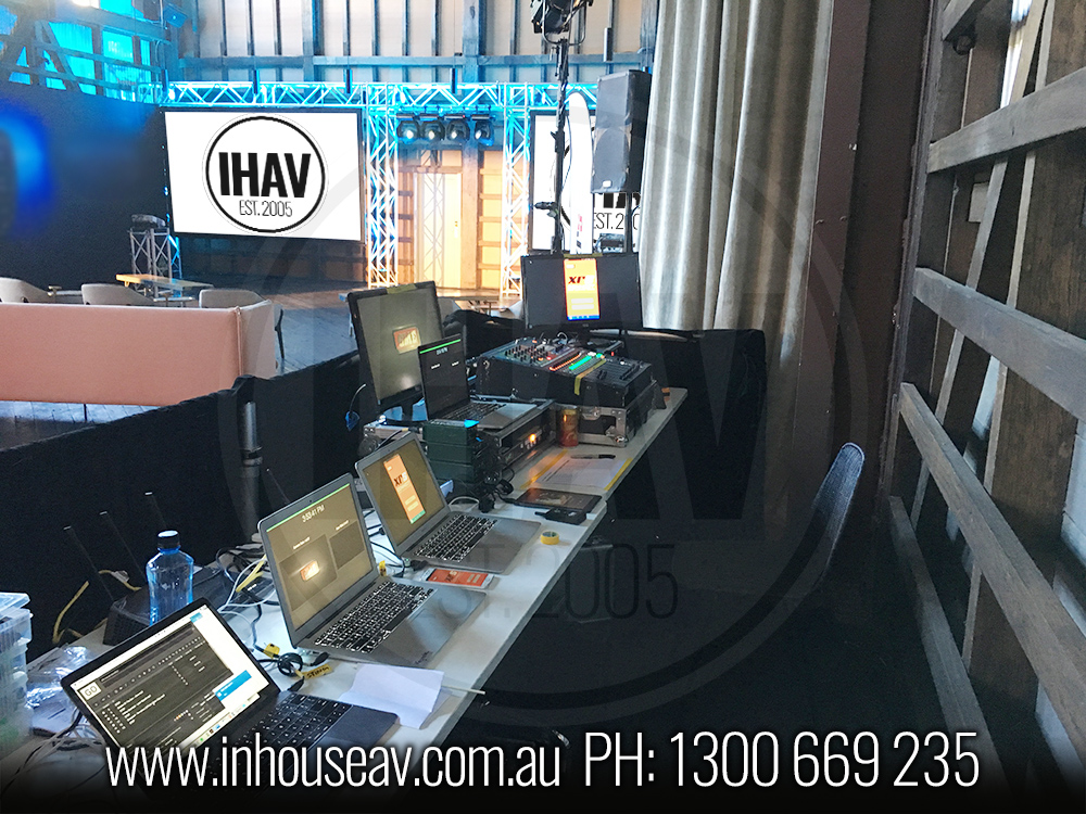 IHAV Behind The Scenes Audio Visual Hire 13