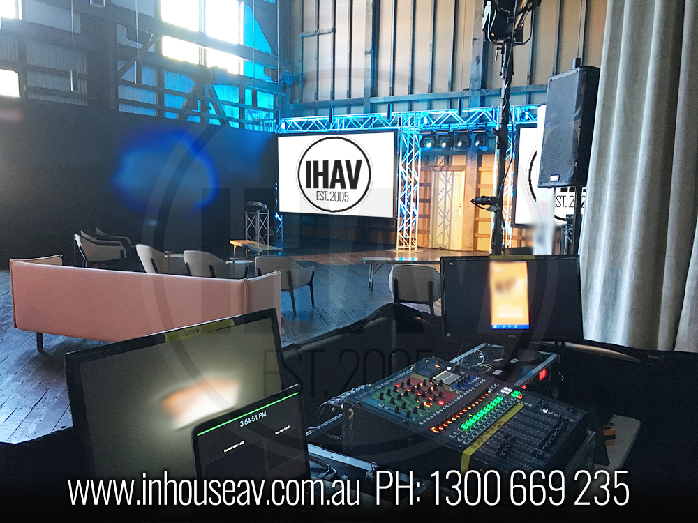 IHAV Behind The Scenes Audio Visual Hire 14